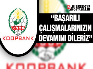 Koopbank, Kıbrıs Postası'nın 21'inci kuruluş yıl dönümünü kutladı