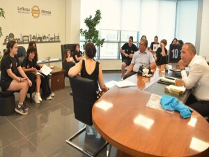 LBO Çocuk ve Gençlik Korosu, Uluslararası Şan Haftası sonrası Harmancı’yı ziyaret etti