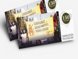Bağımsızlık Yolu’nun düzenlediği, “Emekçinin Piyangosu” bilet satışları sürüyor