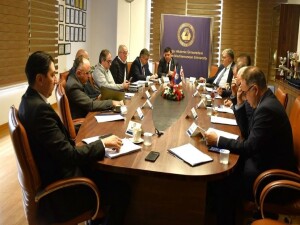 Gazimağusa Teknoloji Gelişim Bölgesi DAÜ'de düzenlenen toplantıda yeni yönetim kurunu belirledi