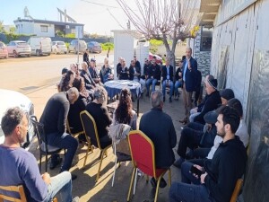 HP Maraş'ı ziyaret etti: Yarım kalan  sosyal konut projesini tamamlayacağız