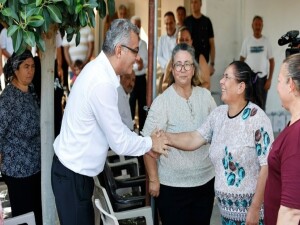 Tufan Erhürman, Beyarmudu ve köylerde yurttaşlarla bir araya geldi: Köy ziyaretleri devam edecek