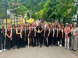 Gönyeli Yükseliş Korosu, Batum'da iki konser verdi: Üyelere madalya takdim edildi