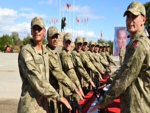 Sonbahar 1’inci Dönem Celbi acemi erleri ant içti