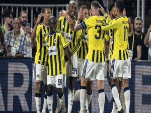 Fenerbahçe, Şampiyonlar Ligi eleme turu maçında Sturm Graz'ı 2-0 mağlup etti