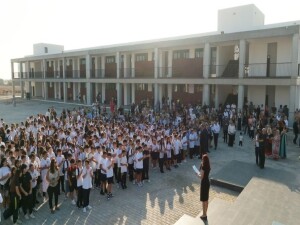 Muharrem Döveç Ortaokulu İskele’de eğitime başladı: Bölgenin yeni eğitim yıldızı!