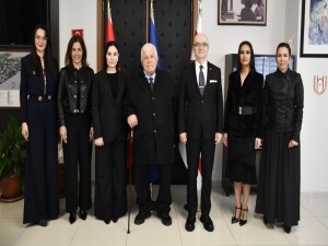 DAÜ Kıbrıs Araştırmaları Merkezi’nden rektörlüğe ziyaret: 2026'nın teması "İklim Değişikliği ve Farkındalık"