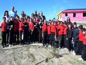 LTB iş birliğinde Hamitköy’de 150 fidan dikimi yapıldı