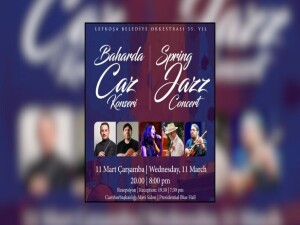 Lefkoşa Belediye Orkestrası’ndan 35’inci yıl etkinlikleri kapsamında “Baharda Caz” konseri