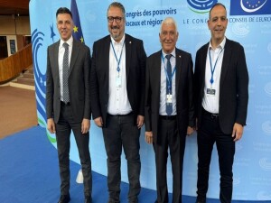 Belediyeler Birliği heyeti Strasbourg’daki kongreye katıldı: Temaslarda bulunuldu