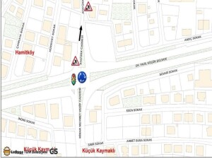 Hamitköy’de kavşak düzenleme çalışmalarına başlıyor: Trafik akışında aksaklık uyarısı