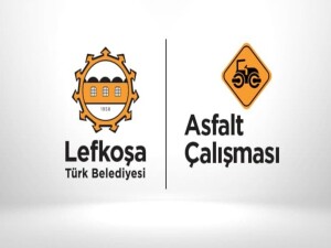 Lefkoşa Türk Belediyesi'nden Küçük Kaymaklı’da asfalt çalışması