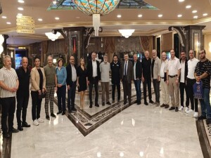 Merit yatırımları Hamburglu Türk gazetecilere anlatıldı