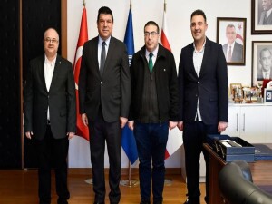 Uludağ Üniversitesi öğretim üyelerinden DAÜ Rektörlüğü’ne ziyaret