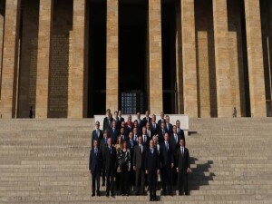NATO heyeti, Anıtkabir'i ziyaret etti