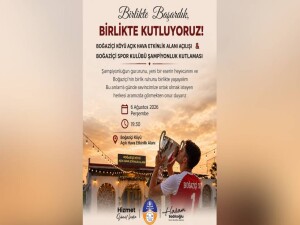 İskele Belediyesi tarafından Boğaziçi'ne kazandırılan etkinlik alanı yarın açılacak