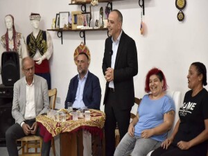 Harmancı, TUFAD’lı gençlerle bir araya geldi: Lefkoşa’nın son dört yılı enerji ve atılım dolu geçti