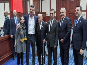 Fenerbahçe Kulübünde bayramlaşma töreni yapıldı