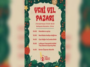 CTP Gençlik Örgütü Girne İlçesi’nden Bellapais’te Yeni Yıl Pazarı