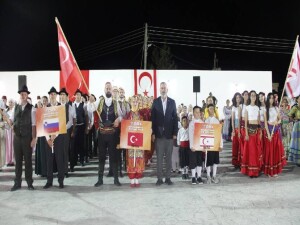 11. Beyarmudu Patates Festivali ile 8. Beyarmudu Uluslararası Halk Dansları Festivali başladı