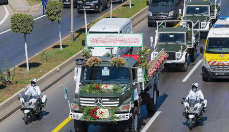 Cezayir’de bağımsızlık öncüleri için buruk cenaze