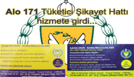 Alo 171 Tketici ikayet Hatt: Haklarnzn bilincinde olunuz...
