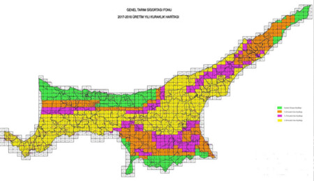 2017-2018 üretim yılı kuraklık haritası açıklandı: "181 köy kuraklıktan zarar gördü"