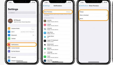 3 adımda iPhone bildirimlerinizi gizleyin