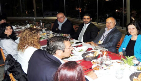 Siber, AKADEMİADA-5'e katılan sanatçılarla biraraya geldi...