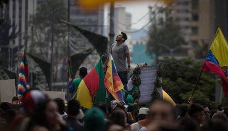 Colombian Protests Vow 'Resistance' To Right-Wing Rule