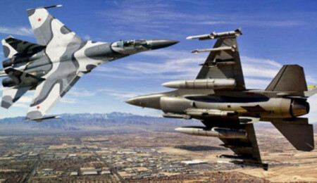 ABD jetleri havalandı! Rus savaş uçakları ABD semalarında...