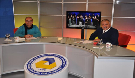 DAÜ "Ada Işığı" programına bu hafta eğitimci, yazar Ulus Irkad konuk oldu