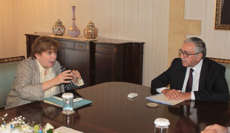 Akıncı ile Lute dördüncü kez bir araya geldi