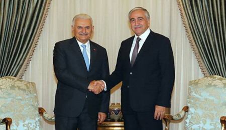 Akıncı, Yıldırım'ı kabul etti: "Kıvançta ortak, kederde de, sıkıntıda da ortaklaşacağız"