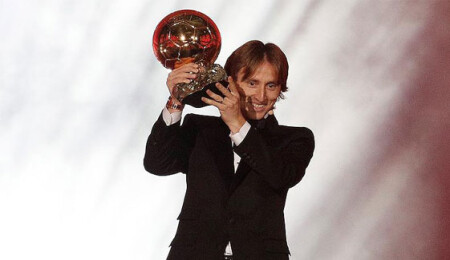 "Altın Top" bu yıl Modric'e gitti