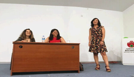 Yazar Gülfer Akkaya ile "Alevilik ve Kadınlar" konulu söyleşi gerçekleşti