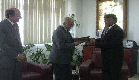 Amcaoğlu, Ege Üniversitesi profesörleri ile organik tarımı görüştü