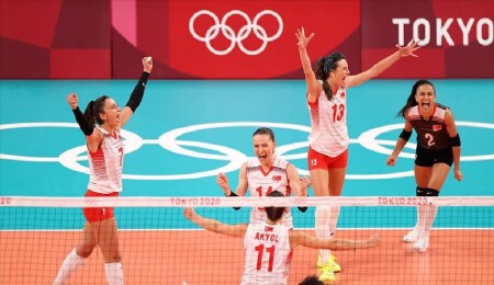 Türkiye A Milli Kadın Voleybol Takımı olimpiyatlarda ilk kez çeyrek finale yükseldi