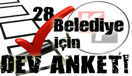 Belediye seçimlerinin nabzını tutan anketin sonuçları belli oldu