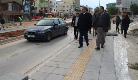 Arter, İsmet İnönü Bulvarında incelemelerde bulundu