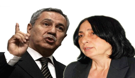 Arınç'tan HDP'li vekile: "Bir kadın olarak sus!"