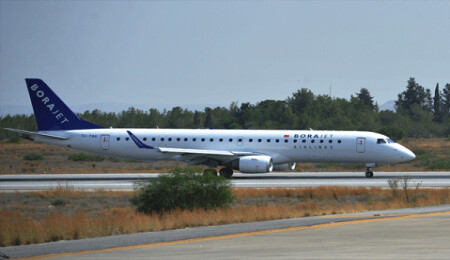 Borajet yenilenen filosuyla KKTC'ye ilk uçuşunu gerçekleştirdi