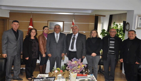 Güzelyurt Kurtuluş Lisesi Özçınar'ı ziyaret etti