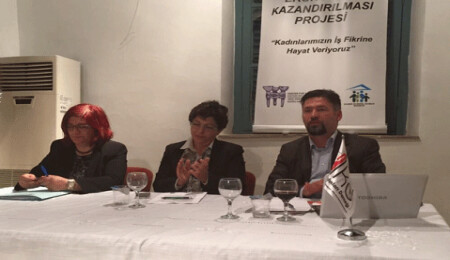 "Kadın Emeğinin Ekonomiye Kazandırılması Projesi" kamuoyuyla paylaşıldı