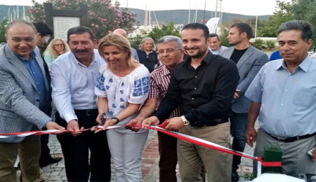 YDÜ ve GÜ Piri Reis Haritaları Sergisi'ne Bodrum'da büyük ilgi