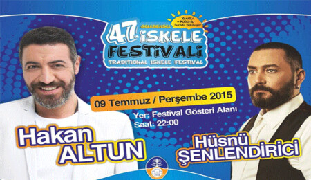 İskele Festivali'nde Hakan Altun ve Hüsnü Şenlendirici sahne alacak