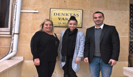 Denktaş Vakfı ve Phantom Trading LTD, 150 kilo köpek maması bağışladı