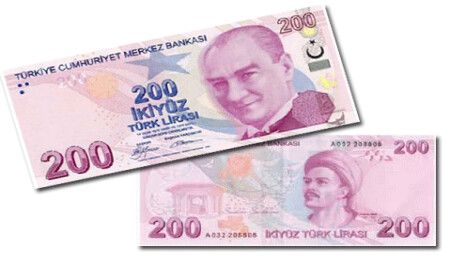 200 TLlik sahte banknotlara dikkat