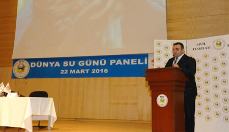 "Daha sağlıklı bir dünya için temiz su - temiz çevre" paneli düzenlendi