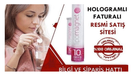 Türkiye'de en çok satılan zayıflama ürünü lipomagnet